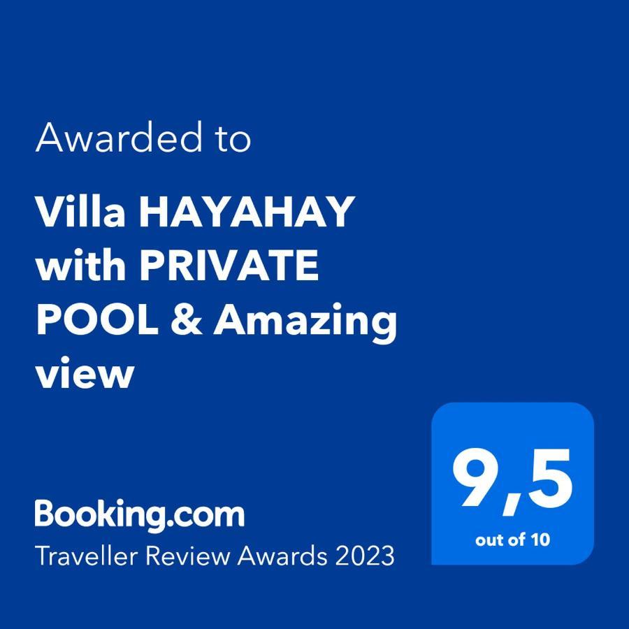 Villa Hayahay With Private Pool & Amazing View Calpe Ngoại thất bức ảnh