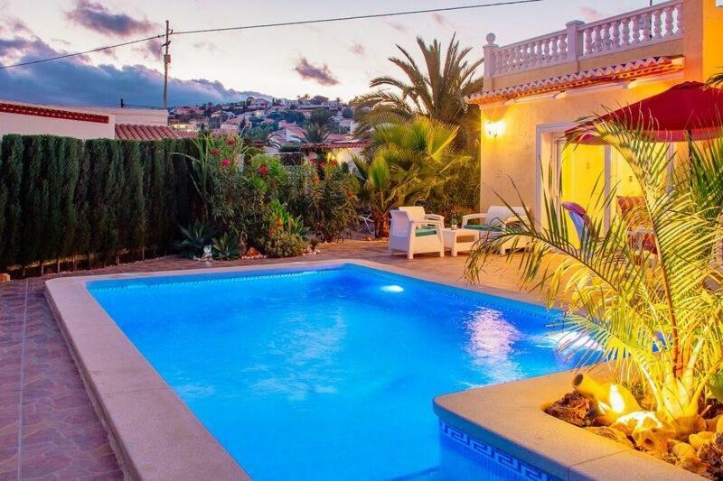 Villa Hayahay With Private Pool & Amazing View Calpe Ngoại thất bức ảnh
